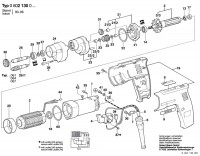 Bosch 0 602 130 001 GR.57 High Frequency Drill Spare Parts